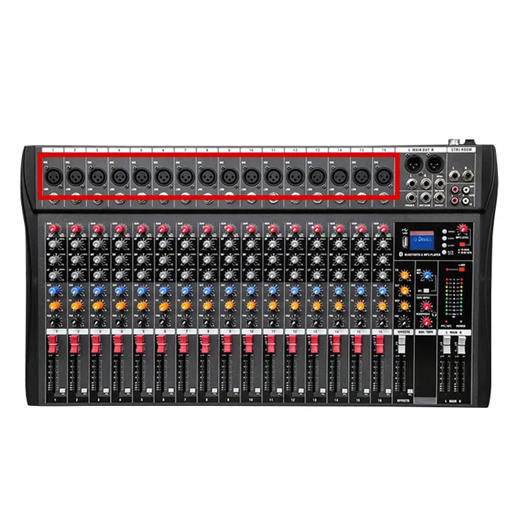 Hot Sell Live 16 Channels Audio Digital Mixers