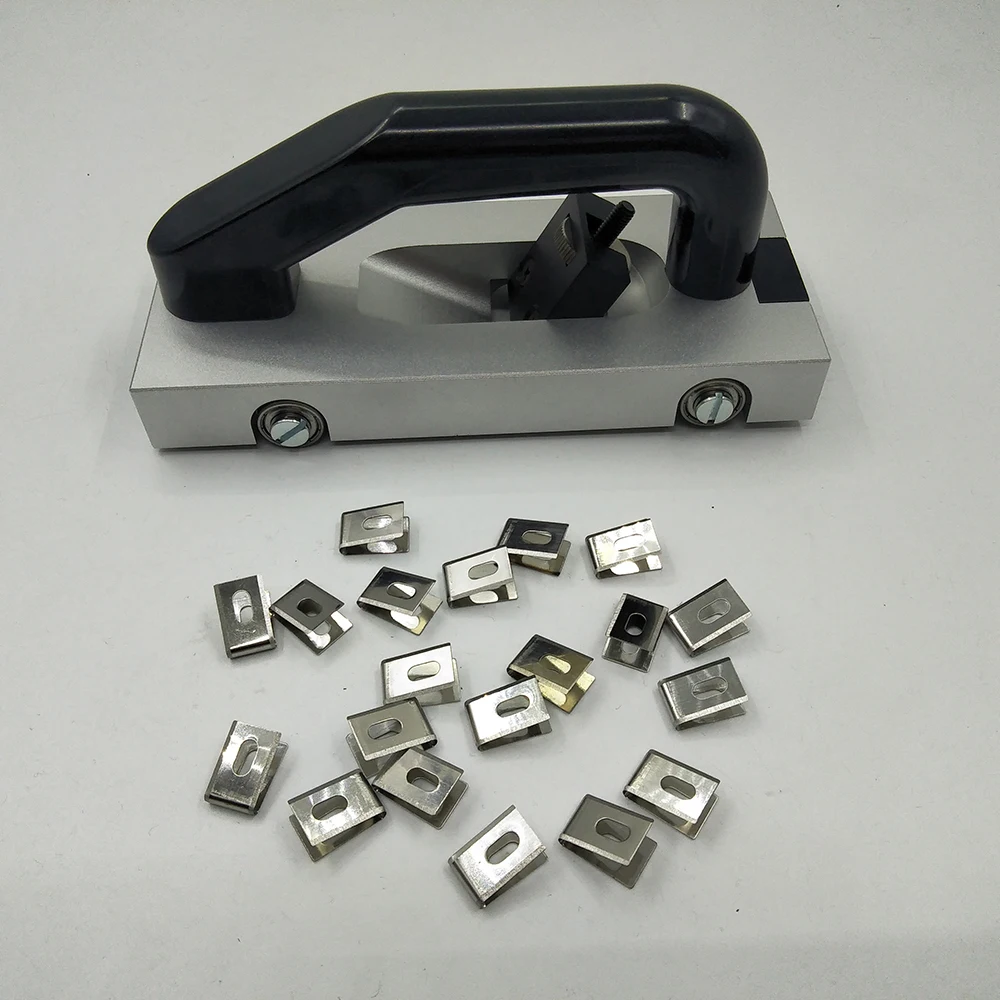 U-Type Wheeled Groover With 20pcs Blade for Vinyl Floor Welding Grooving Slotting Pull Hand Tool Slotter PVC Vinyl Floor Welding