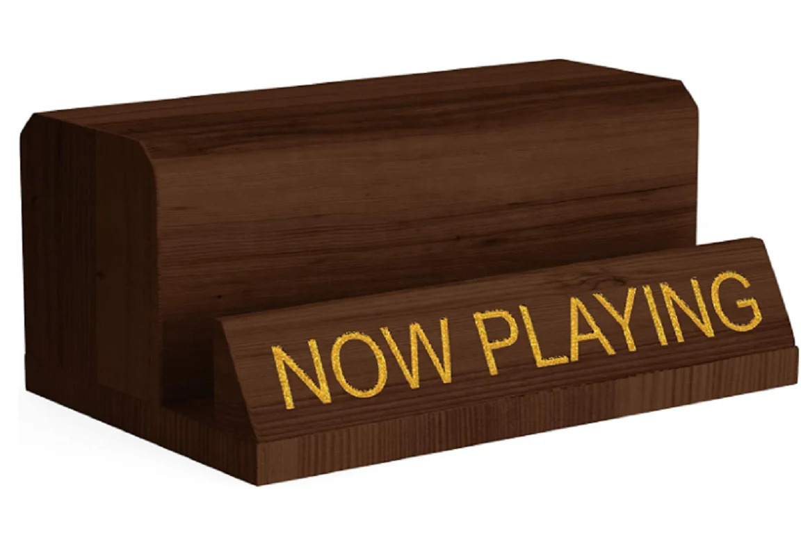 Vinyl Record Holder Display Stand - Tabletop Now Playing Album Cover Holder Single CD Stand LP Display Shelf