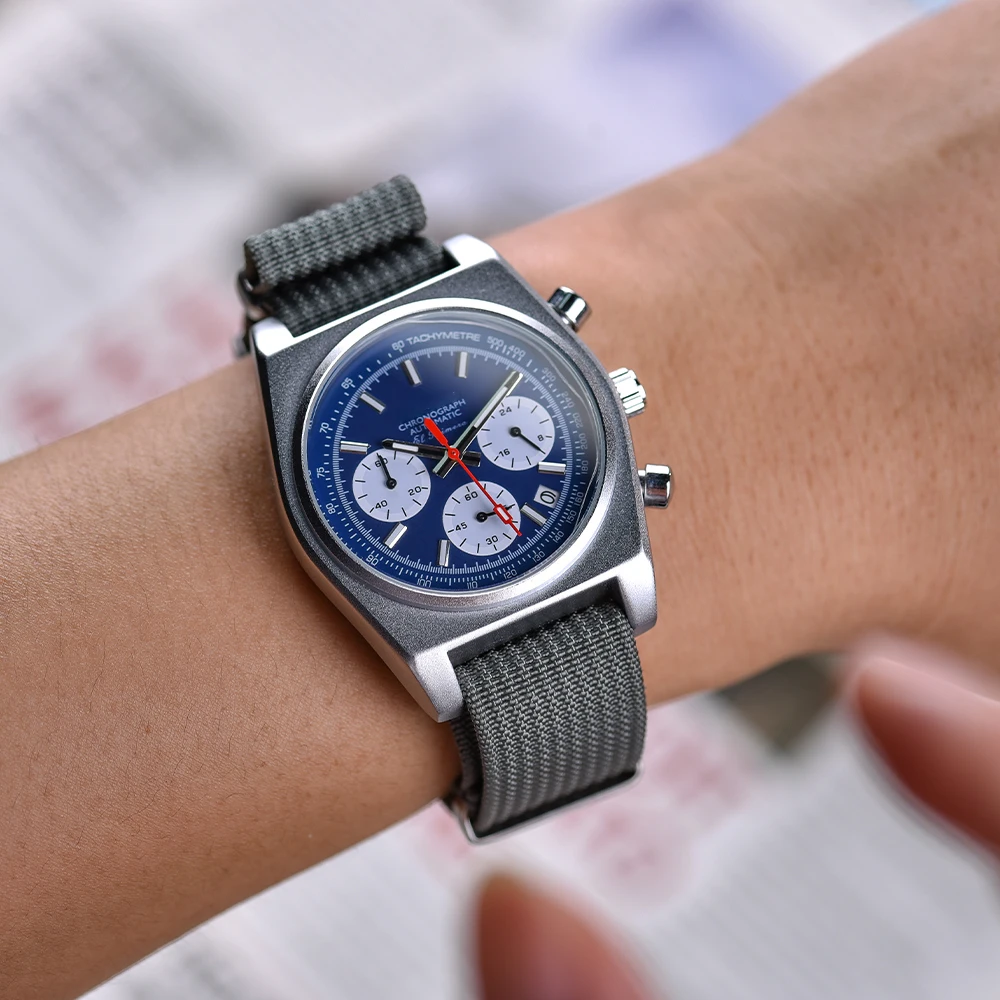 JUELONG Watch Strap 20mm 22mm Nylon Watch Strap Braid Ballistic Fabric Watch Band Ribbed Nylon Strap