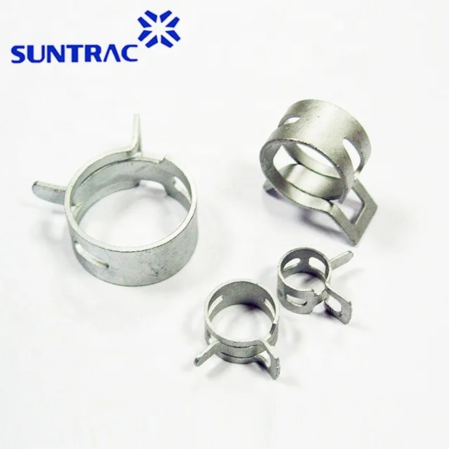 Spring hose clamp