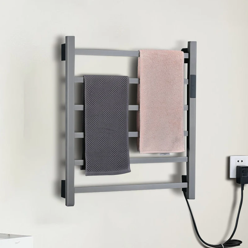 Factory Price Warm Radiator Towel Holder Stainless Steel Bathroom Towel Holder Steel Heated Warmer Electric Towel Rack