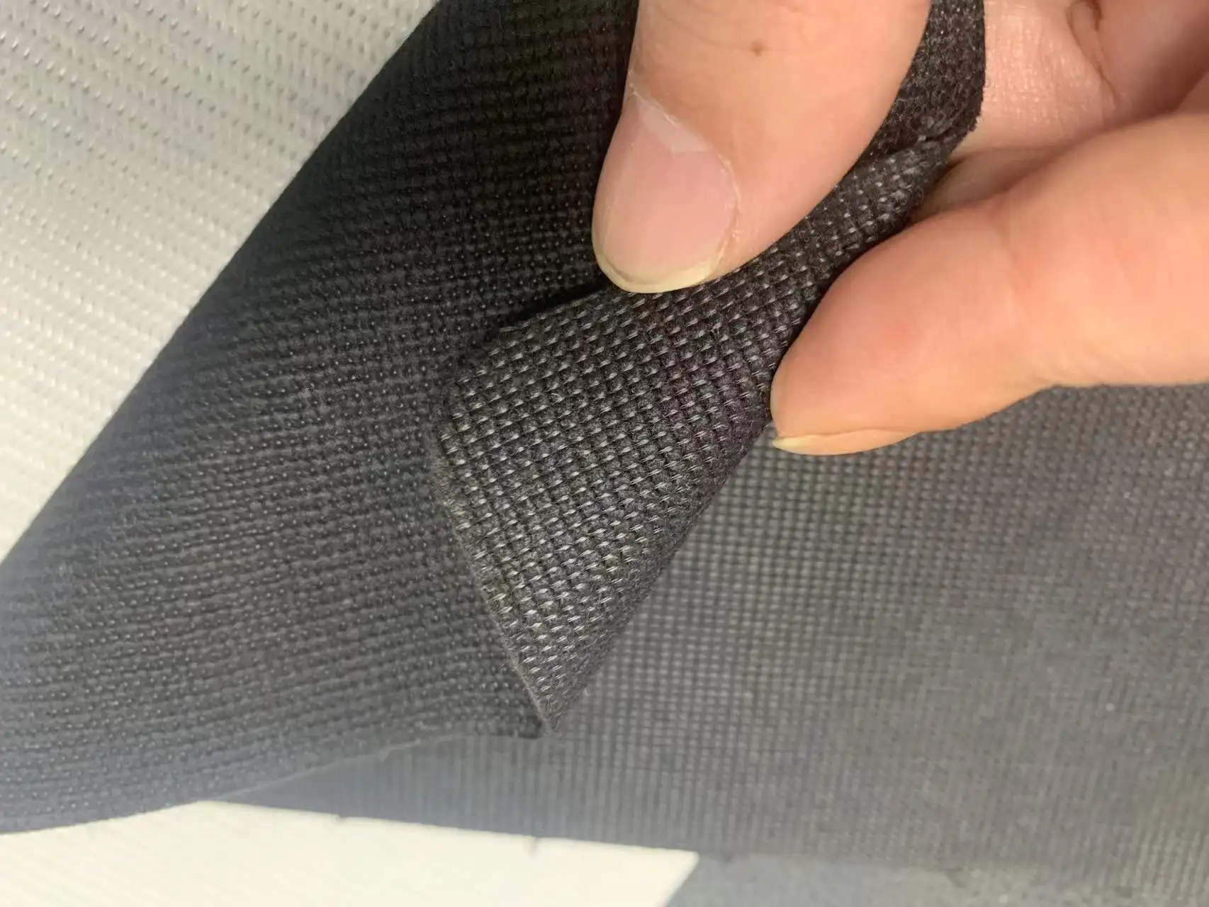 2022 CHEAPEST PRICE 100% recycled polyester stitch bonded knit  fabric POLYESTER NEEDLE PUNCHED FABRIC for sofa and for mattress