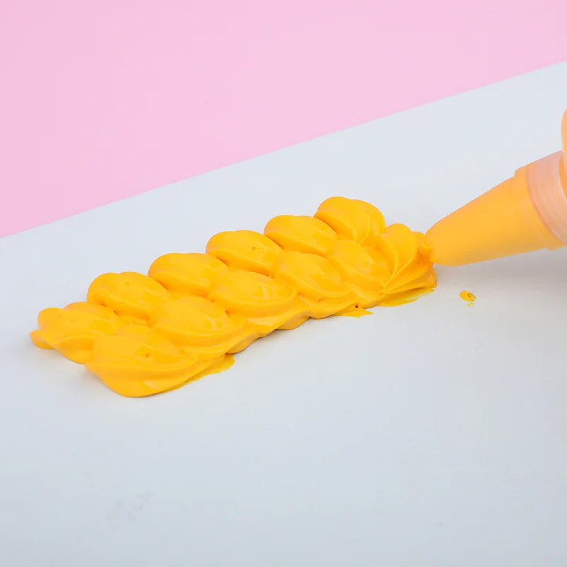 12 Colors 50ML DIY Adhesive Simulation Cream Glue for Phone Case Decoration Crafting and Customization