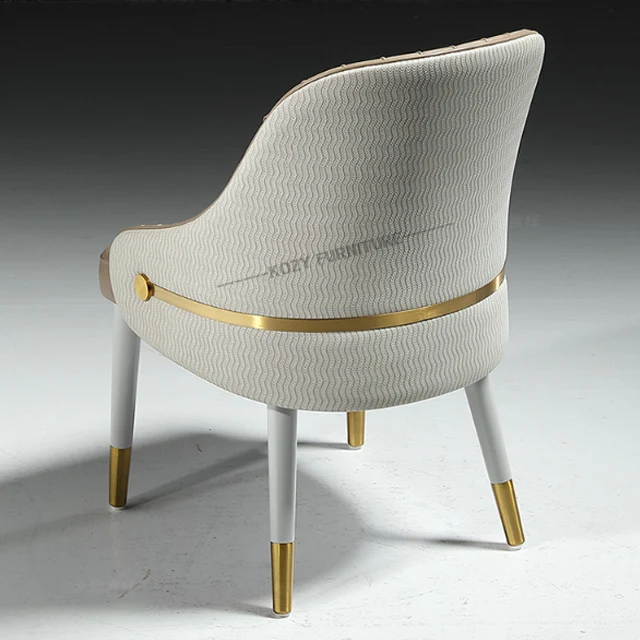 High Quality Italian Modern Leather Customized Dining Chairs PU Leather Chair