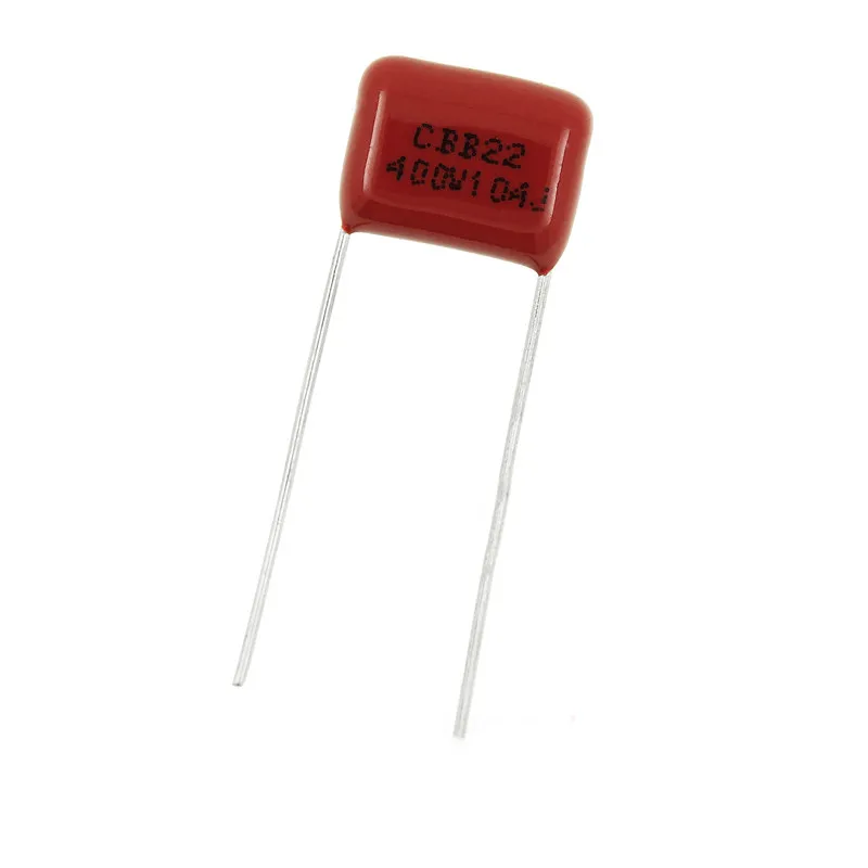 New original 400V104J 0.1UF CBB22 10mm 400V Capacitor
