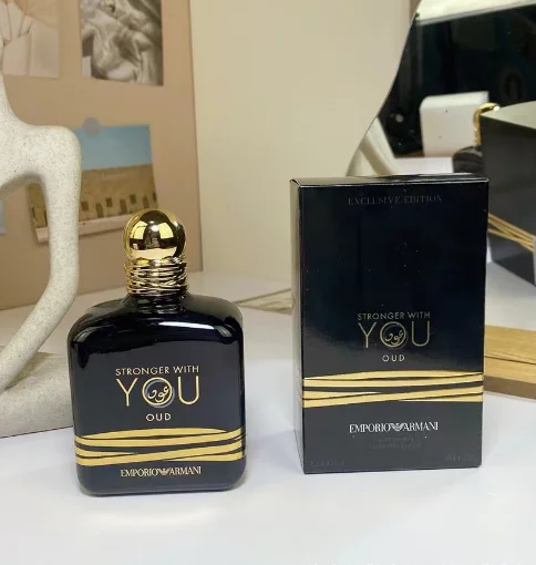 Top Brand Original Perfume Stronger With You Amber Long Lasting High Quality Wholesale Cologne 100ml EDP Unisex Perfume