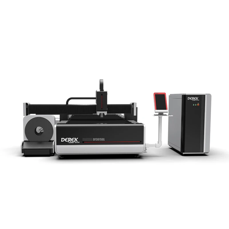 3000W IPG Fiber Laser Cutting Machine 1kw 2kw 3kw 3015gl Tube Dne for Sheet Metal and Tube Processing with Servo Motor