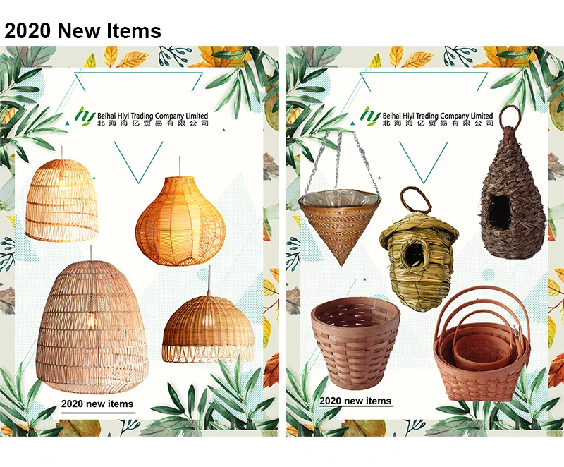 Tropical Water Hyacinth Table Lamp Natural Seagrass Seaweed Weave lighting White Drum lamp Shade for Living Room Family