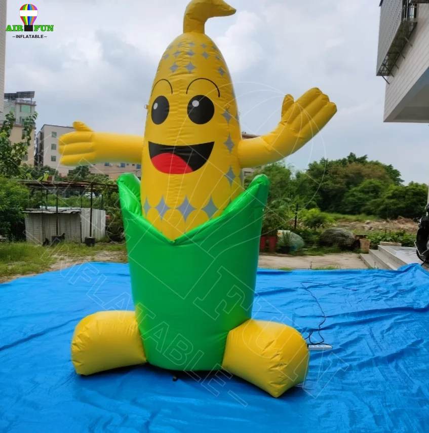 AIRFUN Inflatable Giant Maize Model Business Activity Farm Festival Decorated with Nylon Inflatable Corn Balloon for Promotion
