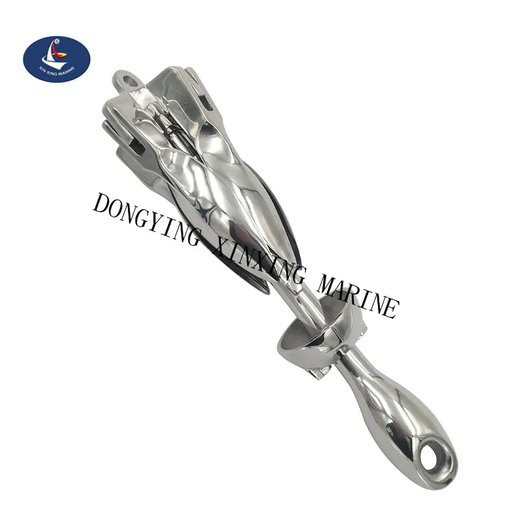 Marine Anchor Stainless Steel Folding Anchor Boat Hardware