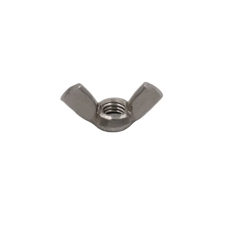 Cheaper high quality forged wing nut carbon steel and bolt closed head wing nut