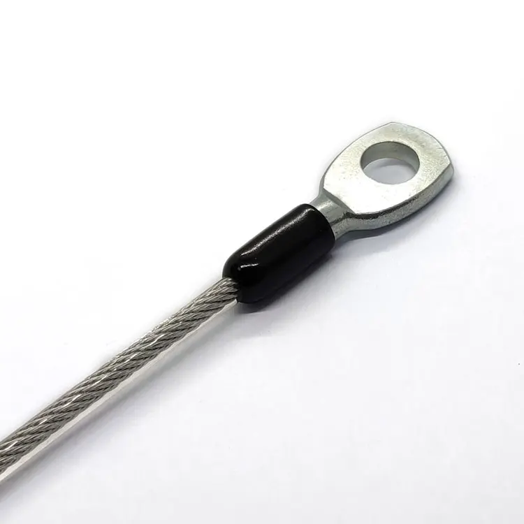 Wholesale Galvanized 1.2mm Steel Cable Stainless Wire Rope With Plastic Skin