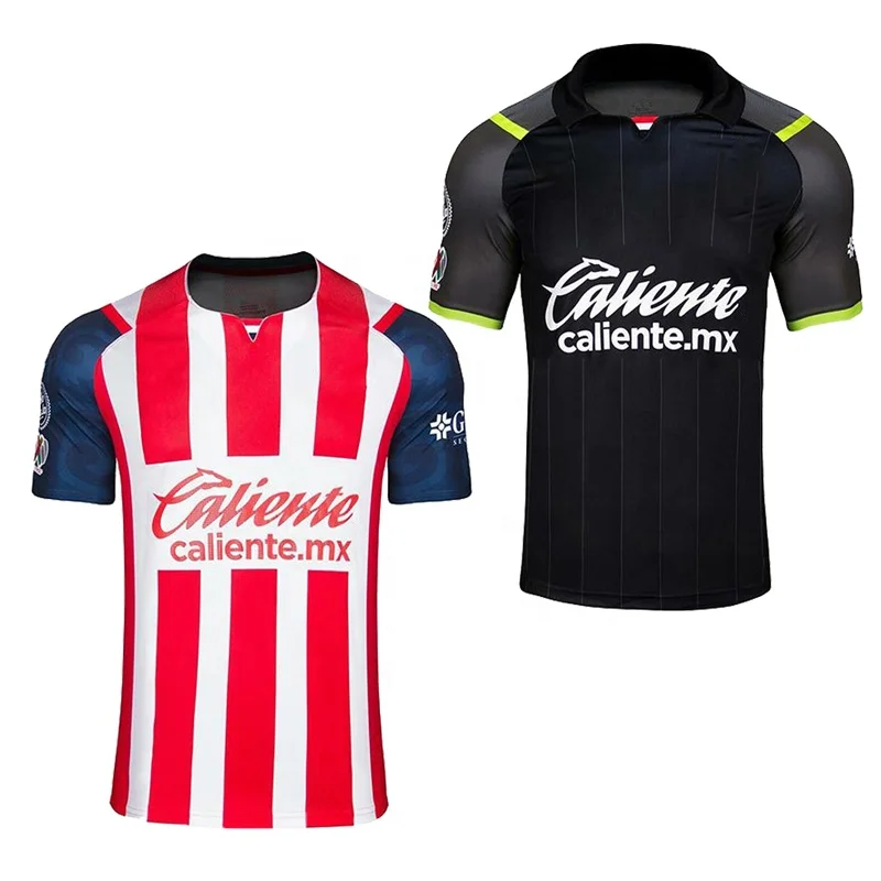 
 Качественная футболка из Таиланда, одежда для футбола, Джерси Chivas 2021-2022  