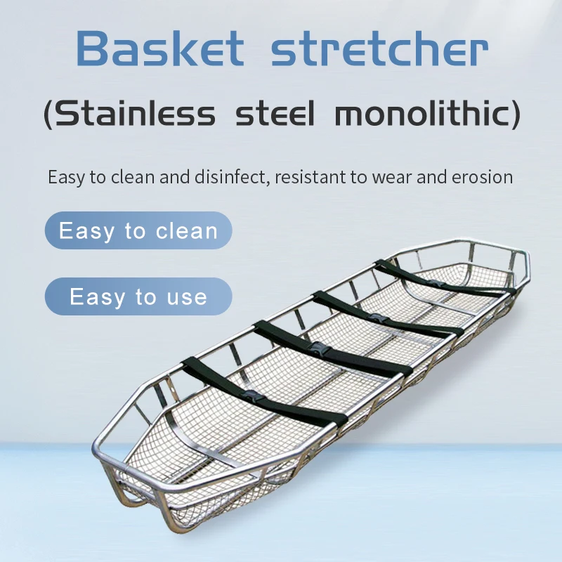 MN-AS015 Easy Carrying Hospital Emergency Basket Helicopter Air Mountain Rescue Stretcher