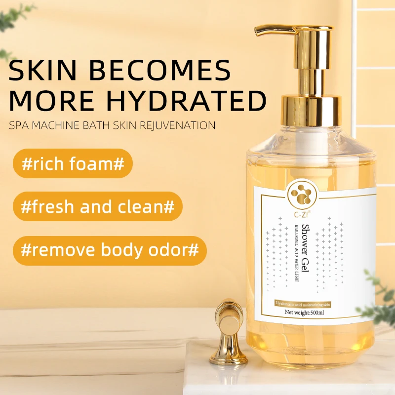 OEM Shower Gel Whitening Body Wash Hyaluronic acid shampoo conditioner set nourishing oil control fragrance shampoo