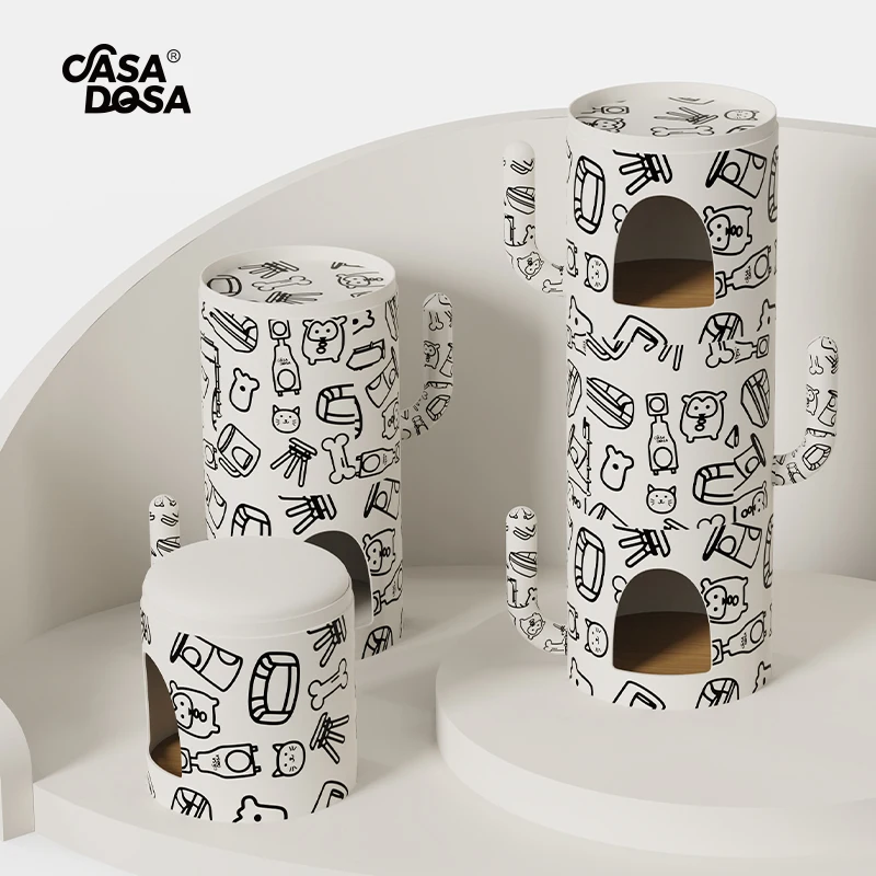 Good Quality Cat Scratching Post Cactus Stubble Cactus Toy Cat Tree Tower Pet Nest