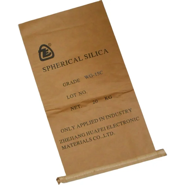 Sugar Packaging Sewn Bottom Paper Bag Laminated PP Bag