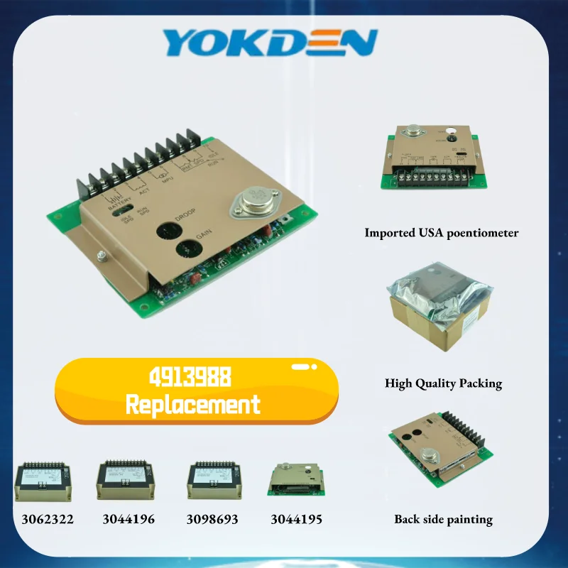 Governor Card Speed Controller 4913988 For Generator Gensets