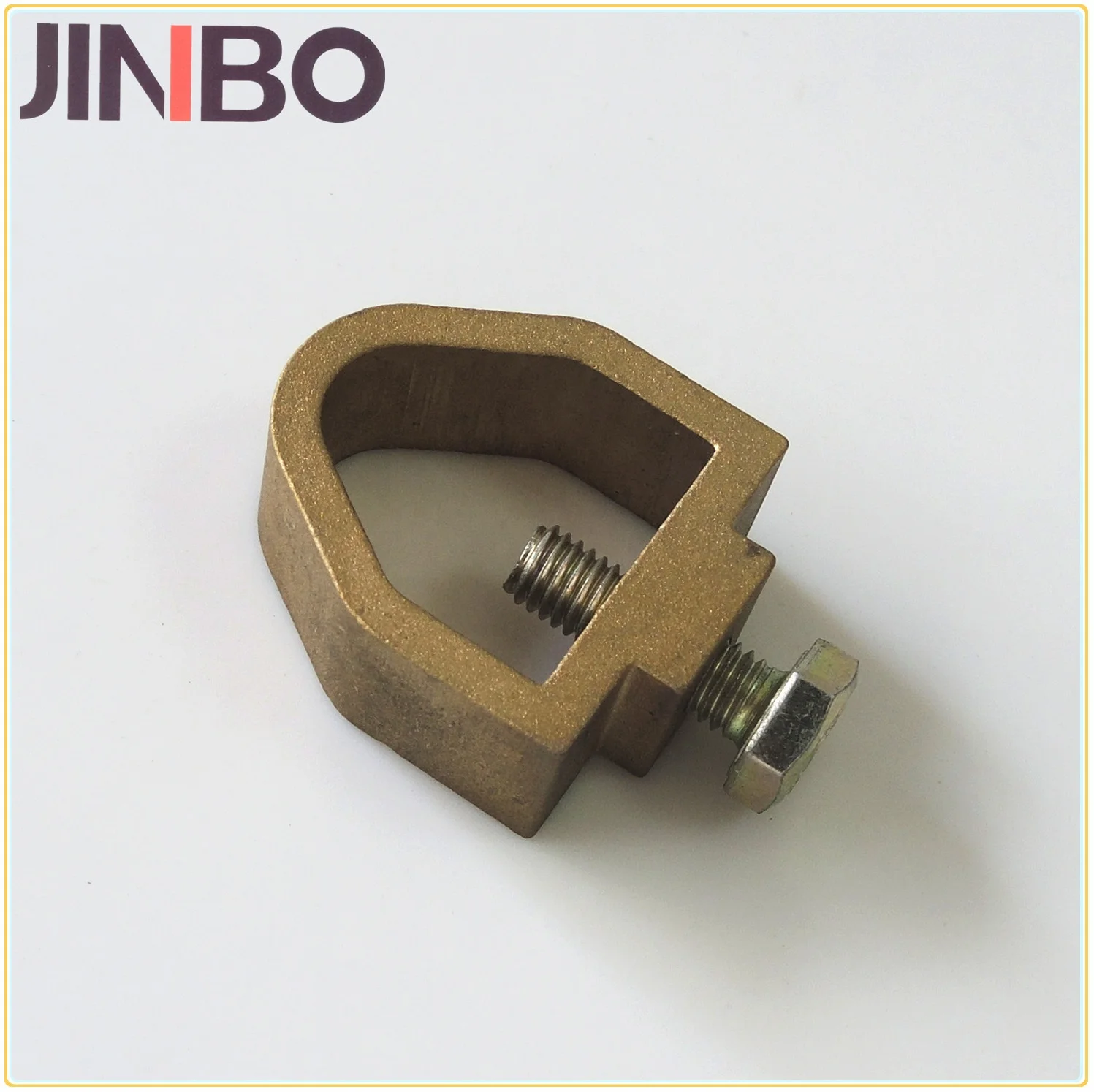 Jinbo lightning protection grounding rod clamp electrical cable joined earthing clamps
