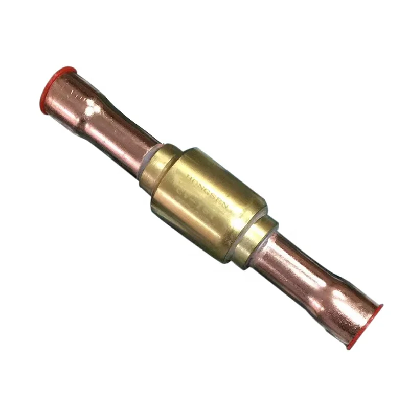 5/8 high quality hongsen brand check valve shut off valve CV-16T ODF type