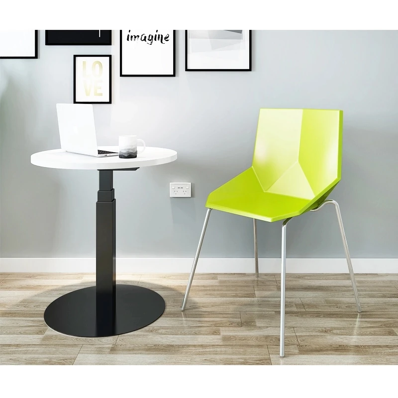 
Singel Leg Ergonomic Computer Table Electric Height Adjustable Stand Up Standing Lifting Desk Frame 