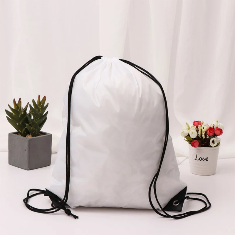 Custom Full Printing Pattern Eco-Friendly Ripstop Foldable Nylon Shopping Tote Bag 210D Grocery Bag With Pocket