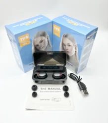 2022 Headphone Earbuds TWS F9 F9-5 F9-5C  Hifi True Stereo BT 5.0 Waterproof Led Display Wireless Earphone for F9-5 M10