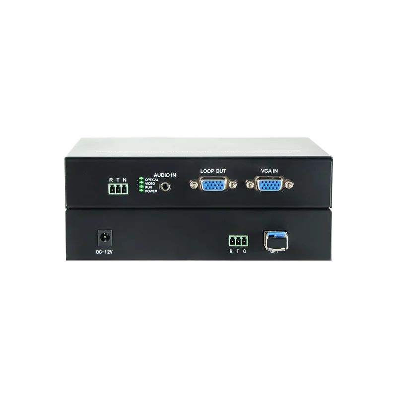SQ-VGA02 VGA digital optical high-definition video terminal fiber long-distance transmission anti-interference