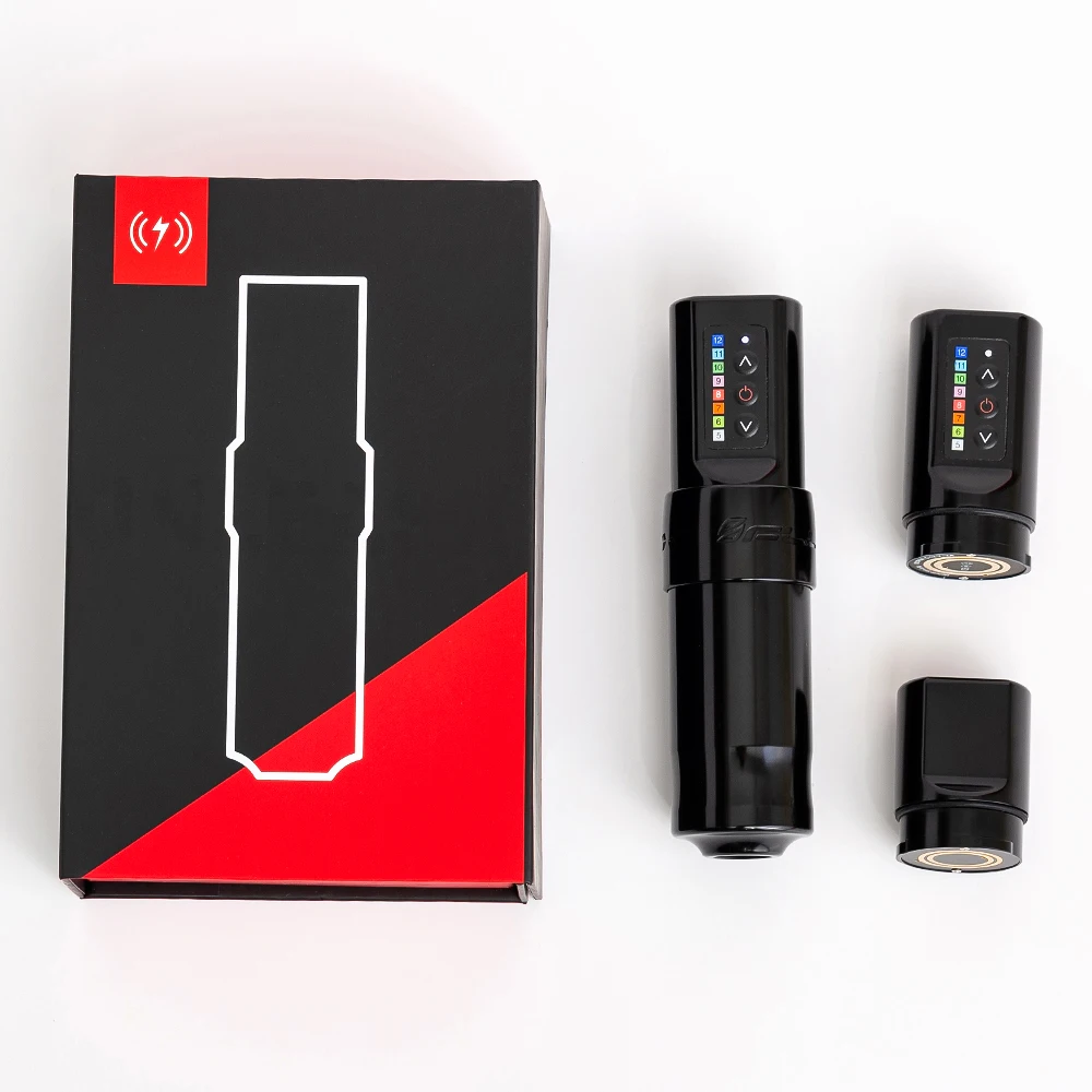 FK Wireless Liner Shader Rotary Tattoo Machine Pen Professional Dual battery Tattoo Gun