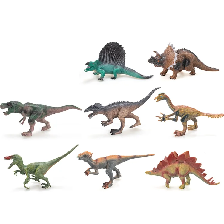 2022 Hot Selling Animal Toy Set 24pcs  Dinosaur Model Toys Simulation Wild Animal Dinosaur Toy For Kids