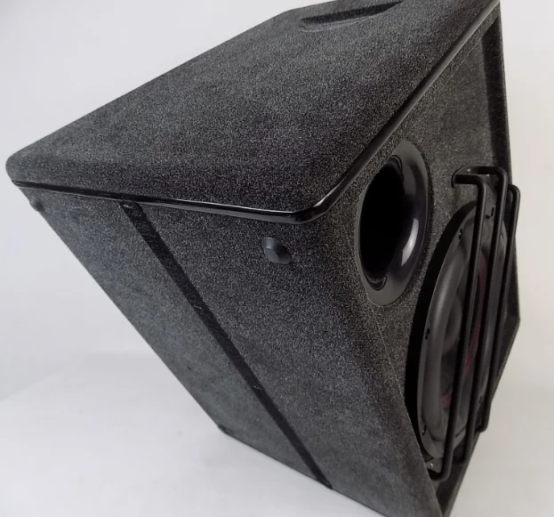 
box shape subwoofer with amplifier China Manufacturer wholesale price big power Audio active 12/220V 10 Inch car Subwoofer 