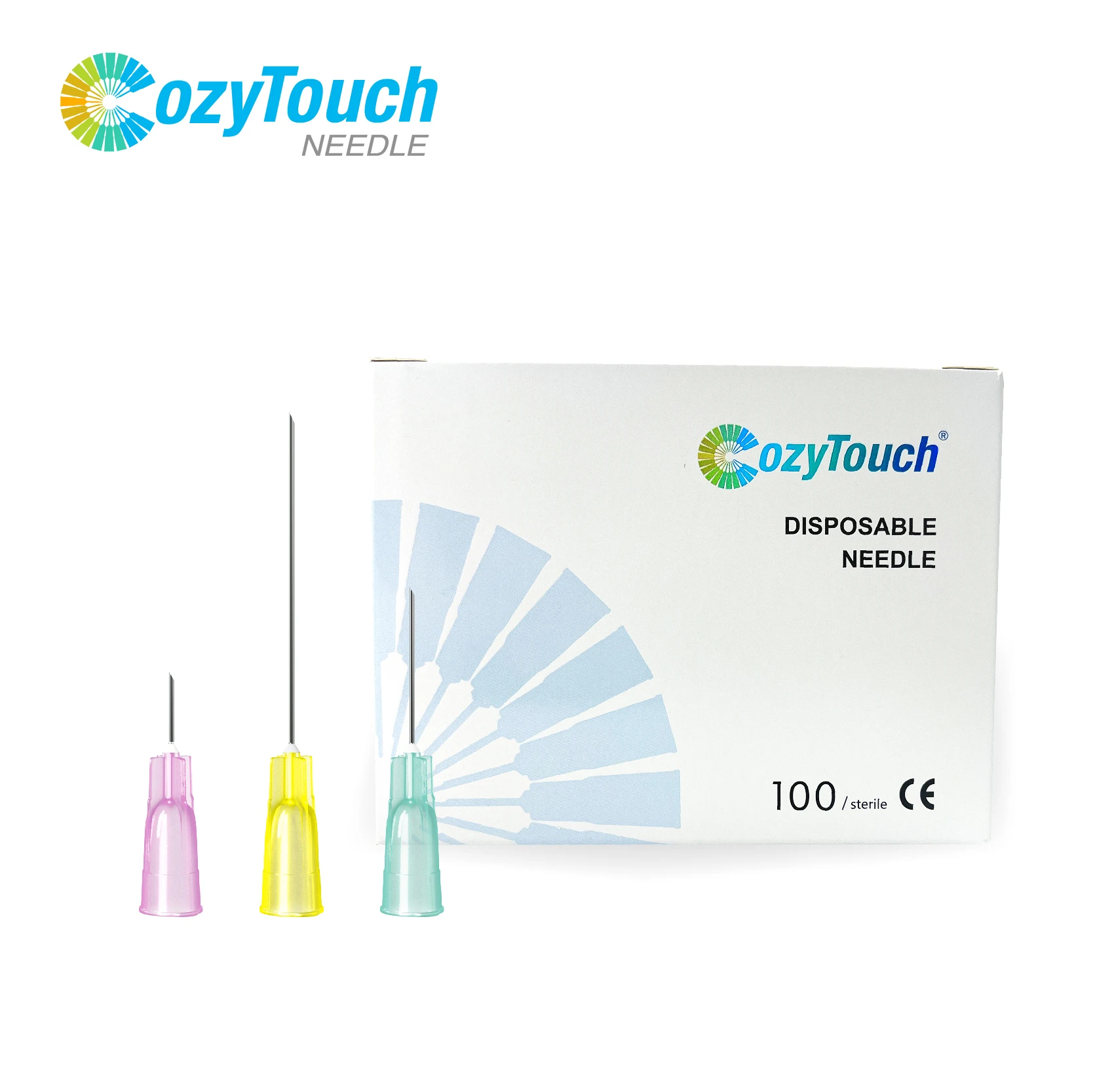 Cozytouch Ce Marked Medical Hypodermic Disposable Sterile 34G 4Mm Injection Needle In Box