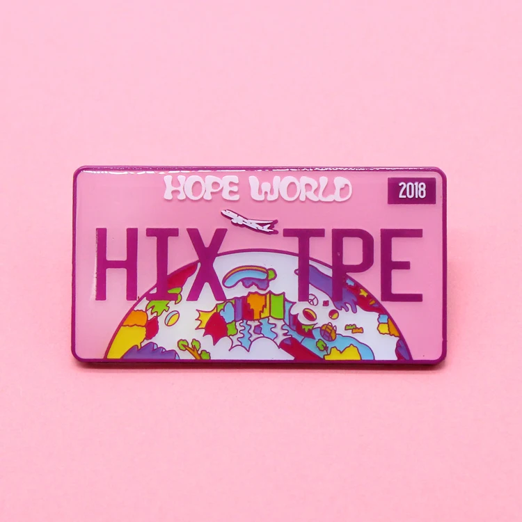 2020 New Idea Beautiful Lapel Pin Custom Japanese Anime Characters Badge Portrait Cartoon Enamel Pins