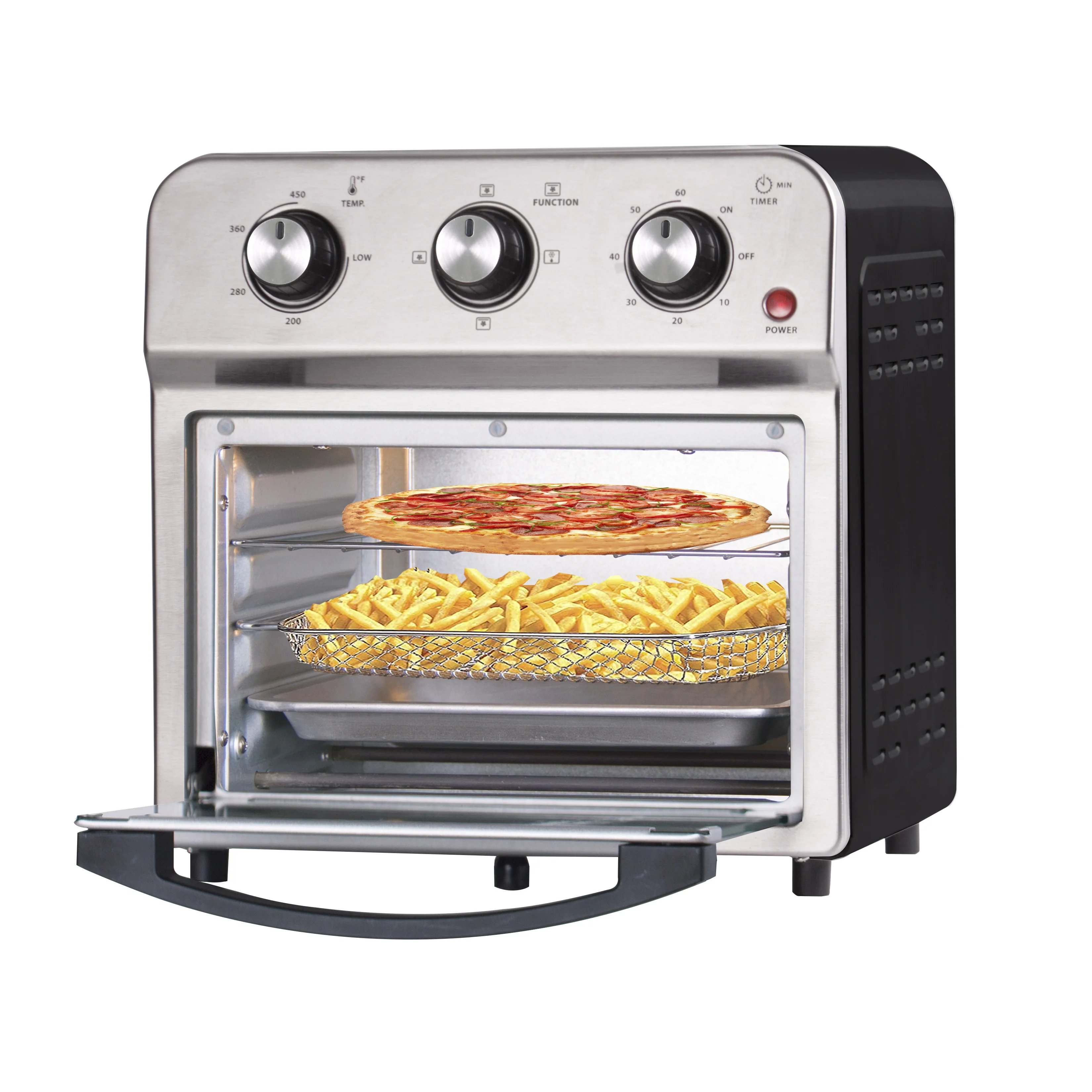 Air fryer oven- 12L  12.60QT , HOMEMADE SNACKS MACHINE