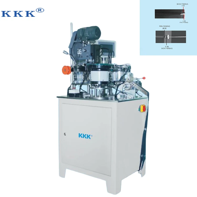 KKK Wholesale Zipper Pin Box Insert Machine for Open-End factory