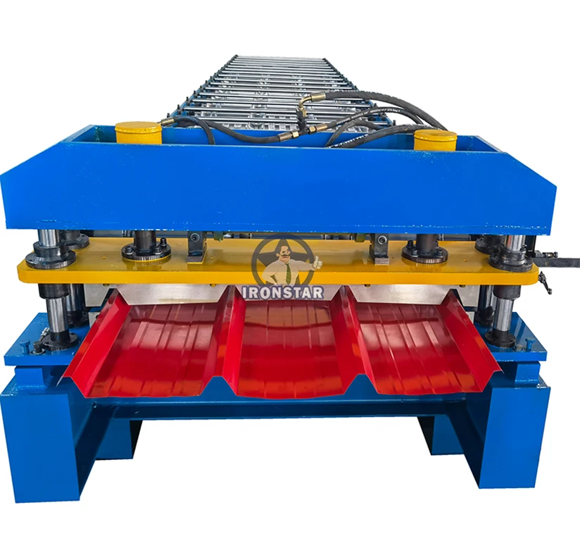 Hoja de techo Tr4 Tr5 Maquina formadora rollos acero niple IBR де