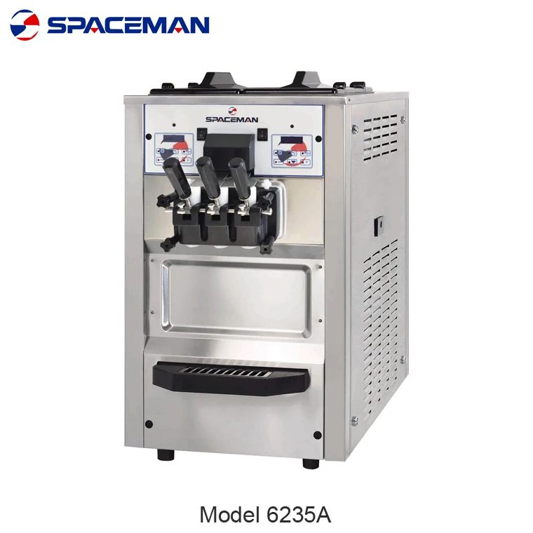 
CE ETL Wholesale 3 flavors frozen yogurt machine automatic soft ice cream machine maker price 