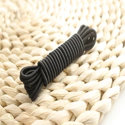 Factory Custom  2.5mm rainbow    Multicolor Round elastic cord   for garment