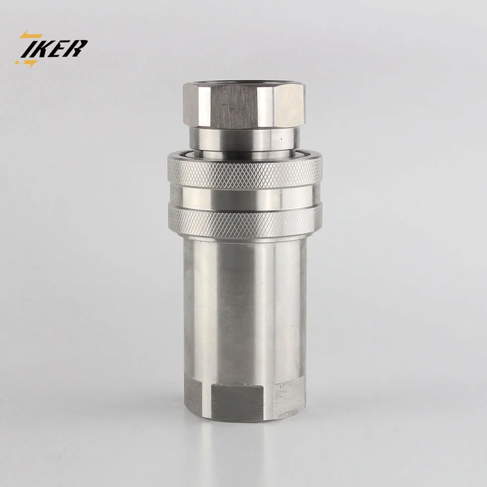 Iso 7241-a Series Poppet Valve Hose Fitting Coupler Hydraulic Quick Release Coupling 7241