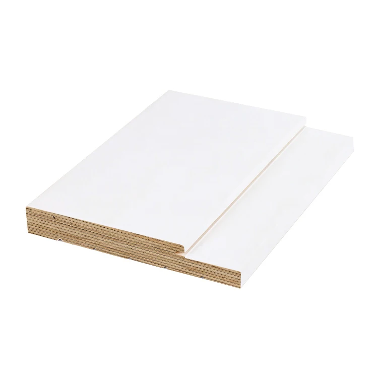 White Primed Decorative lvl Door Jamb Frame LVL finger Joint Moulding Primed White Internal Door Casing