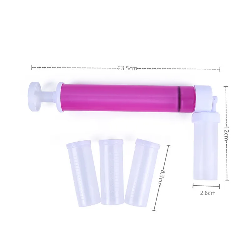 New Arrival Manual Airbrush Powder Spray Gun Decorating Spraying Coloring Baking Decoration Cupcakes Dessert Kitchen Pastry Tool