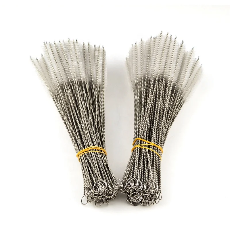 Cleaning brush for reusable drinking straws straw cleaner brush cleaning products custom