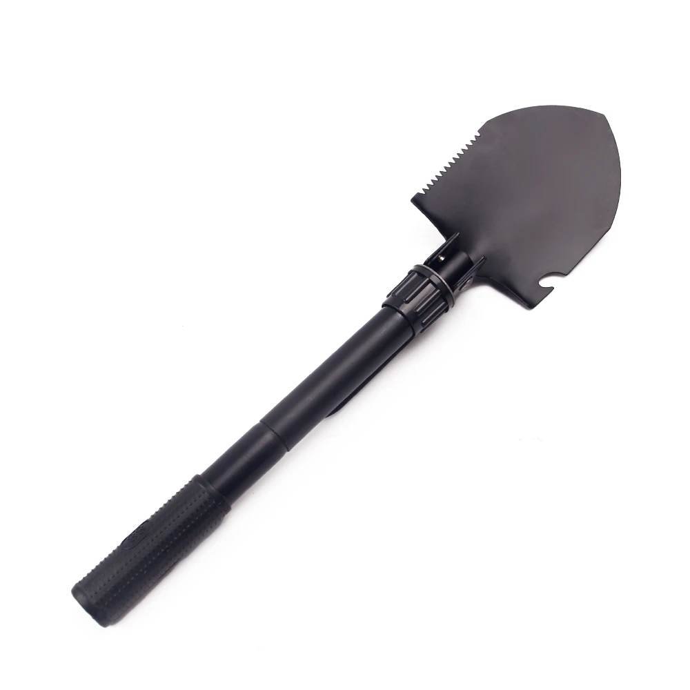Promotion Outdoor Garden Tool Steel Head Multifunctional Camping Folding Shovel for Car