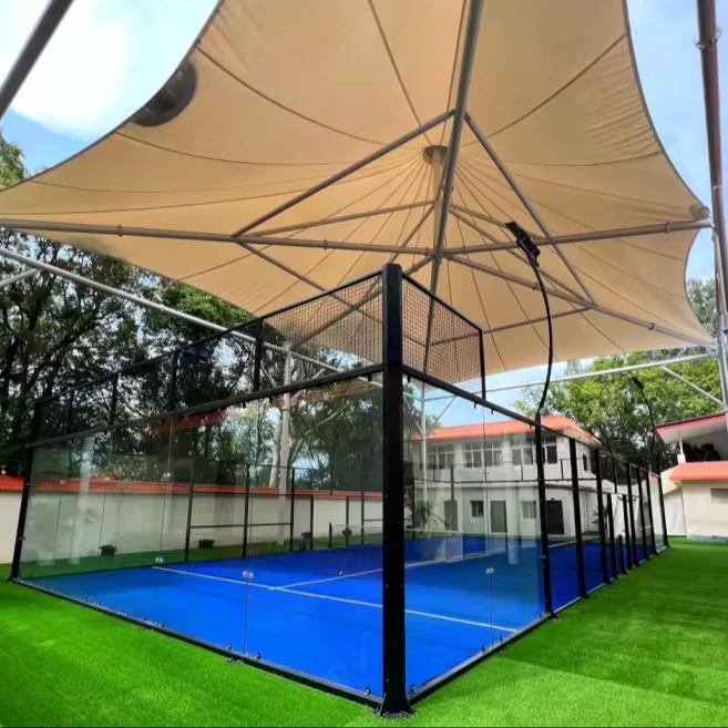 Горячее оцинкование весло Теннисный корт Padel Court для внутреннего и наружного использования заводская цена