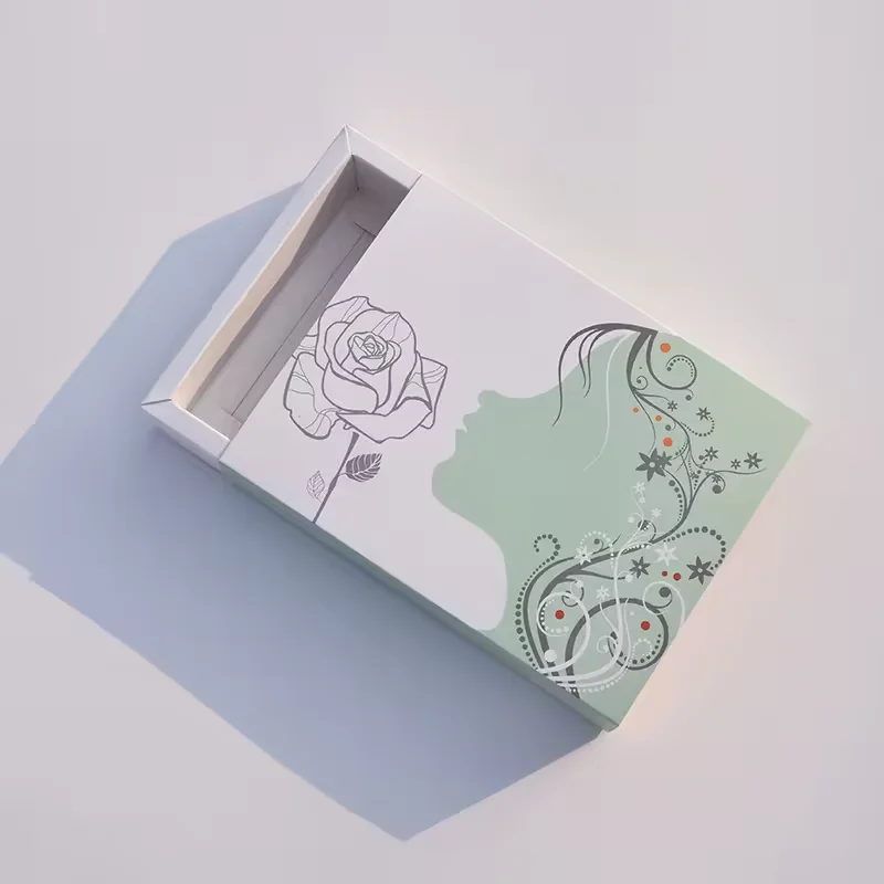 Low Moq Thin Eco Friendly Personalised Custom Logo Print Paper Mobile Phone Case Cover Packaging Drawer Box