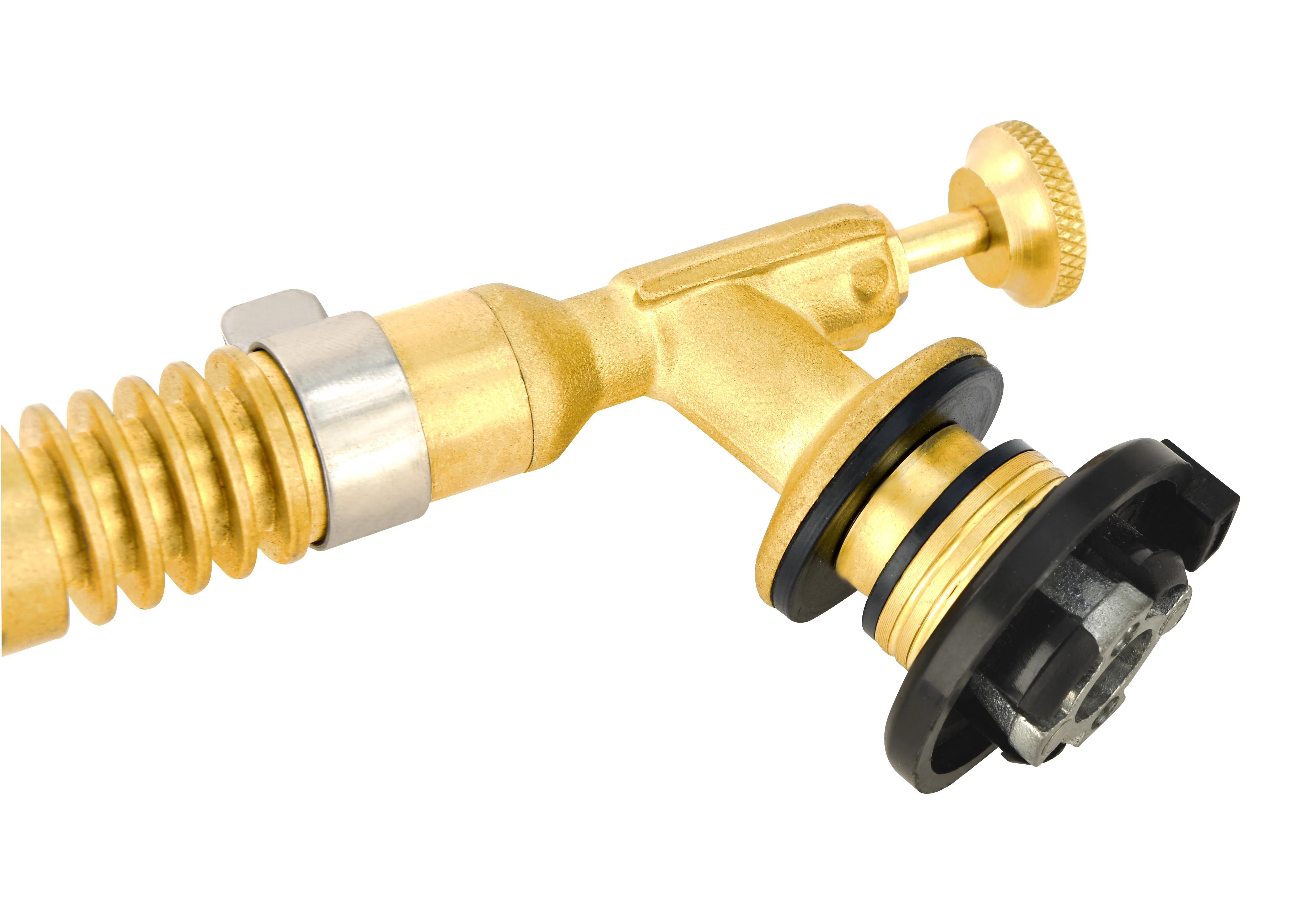 Factory Direct Black KLL301D Camping Outdoor Burning Canister Adapter Stove Gas Cartridge Adaptor