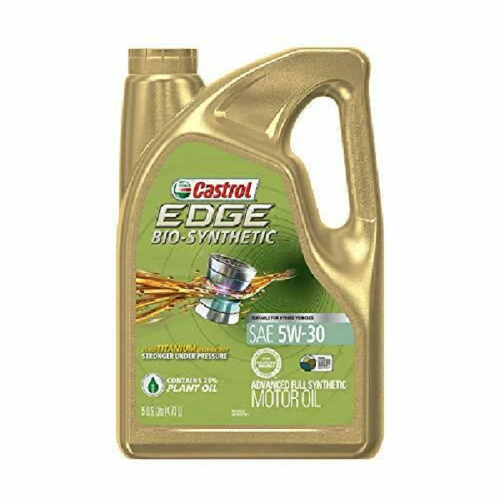 100% Genuine Cast Edge Bio-Synthetic 5W-30 Advanced Full Synthetic Motor Oil 5 Quart 3 Pack at Best Price