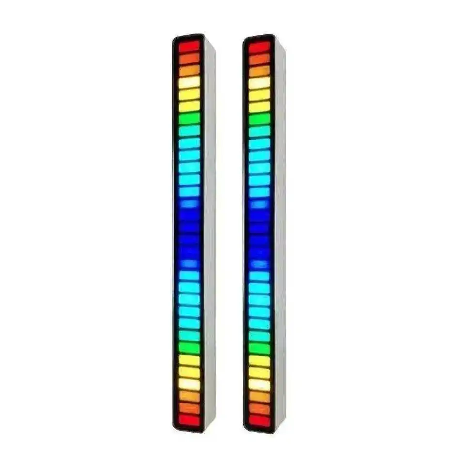 Car Computer Rgb Sound Light, music level light, headset stand Led Rhythm Lamp Strip Atmosphere Light