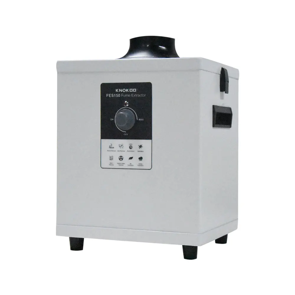 Дымоуловитель лазерный дымоуловитель HEPA фильтр 150W FES150 пылеуловитель в Китае (стандарты CE, очиститель воздуха для самостоятельной покраски при маникюрный салон красоты